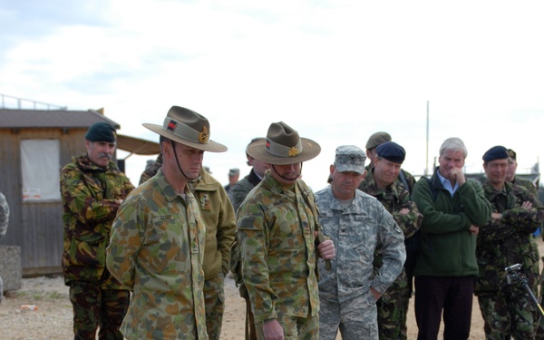 Distinguished Visitors Visit JMRC