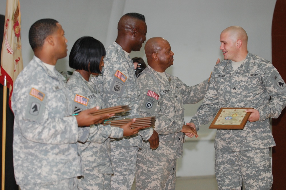 17th Combat Sustainment Support Battalion NCO Induction Ceremony