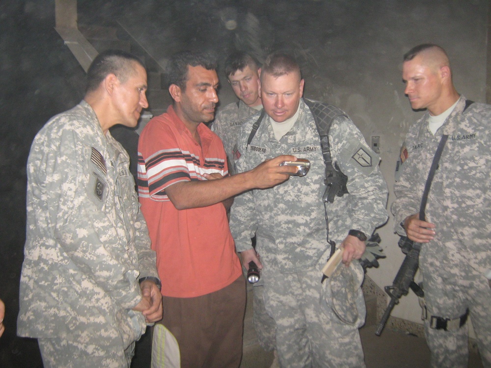 Iraqi neighborhoods return to normal, American Soldiers sleep a little easier