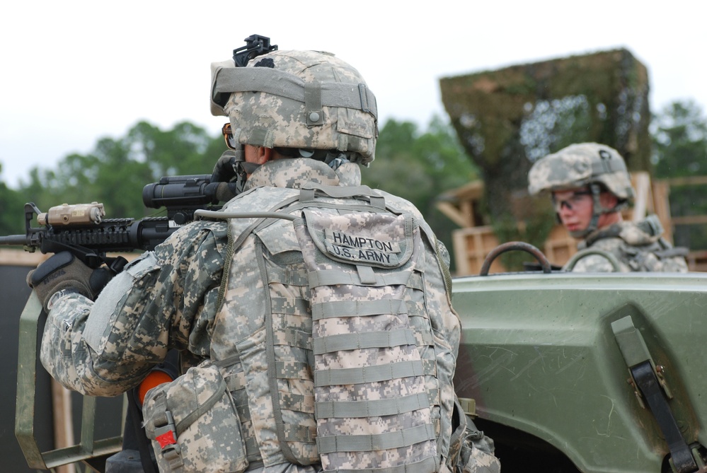 56th IBCT Trains at Fort Stewart, Ga