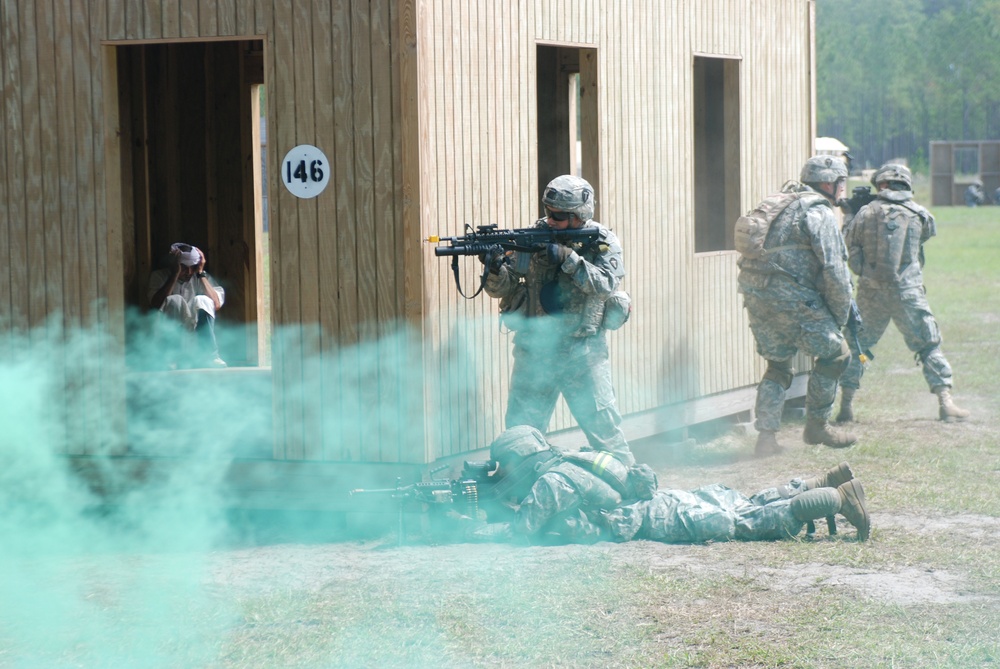 56th IBCT Trains at Fort Stewart, Ga