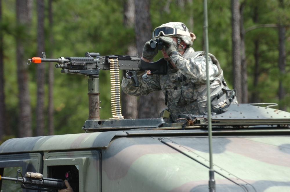 56th IBCT Trains at Fort Stewart, Ga