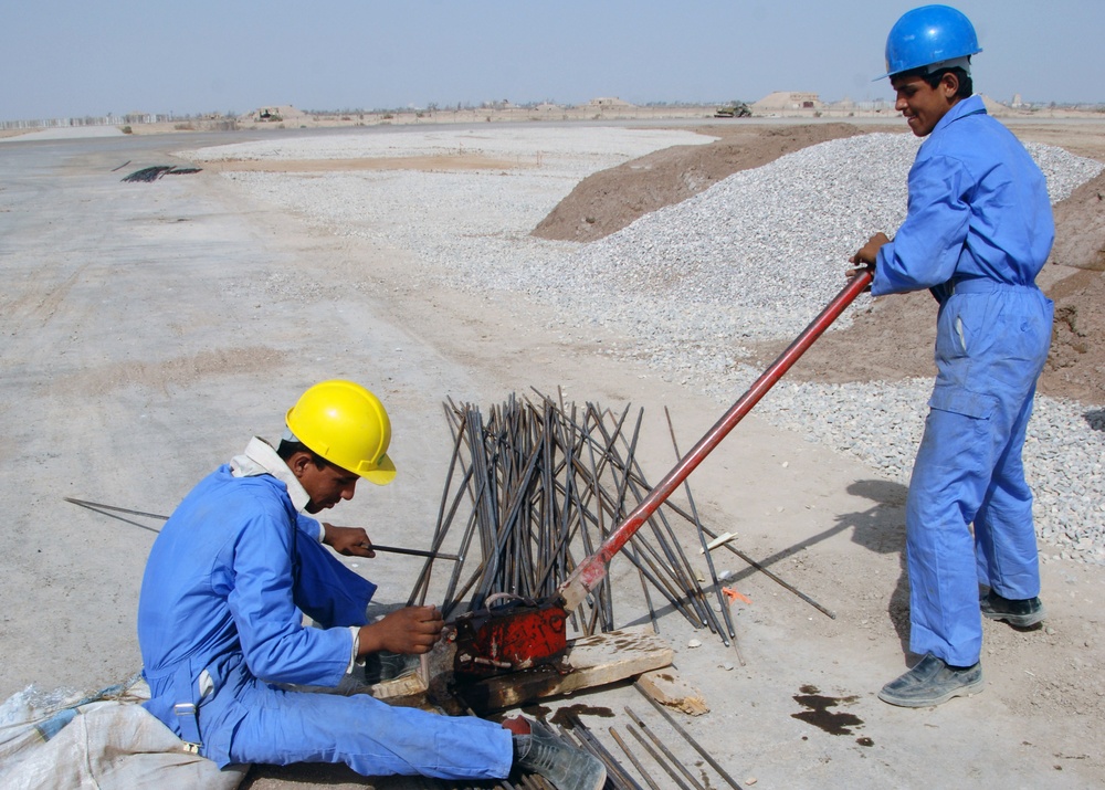 Road Construction at FOB Delta