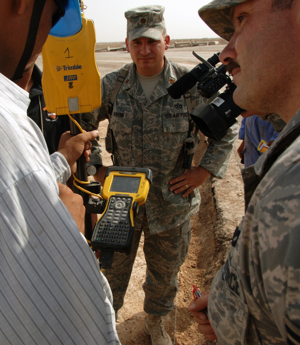 Road Construction at FOB Delta