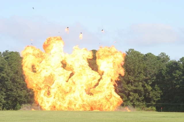 EOD and Local Police Departments Build Explosive Bond