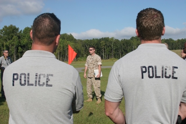 EOD and Local Police Departments Build Explosive Bond