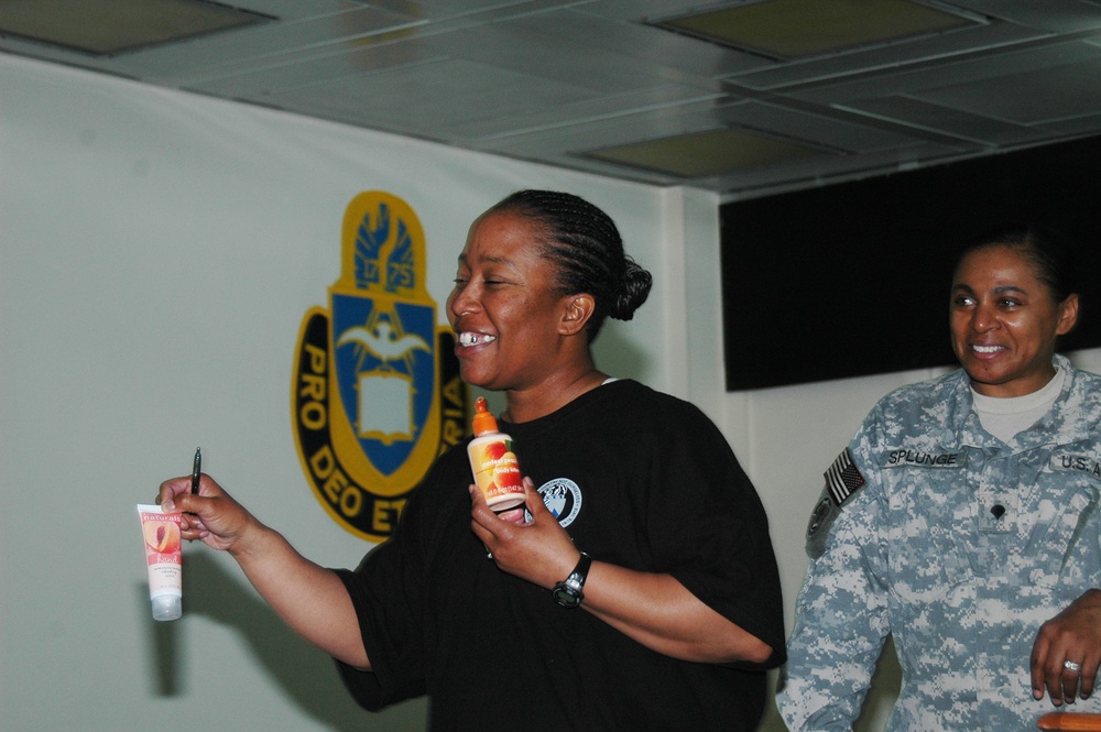 Book inspires female Soldier to host religious lock-in for deployed women