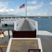 Burial ceremony at Pearl Harbor
