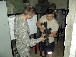 Infantryman exemplifies 'Follow Me!' motto, accepts added responsibility