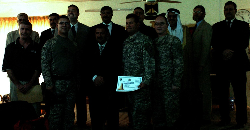 Supporting the provincial government in Iraq