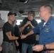 Scott Stapp aboard USS Ronald Reagan