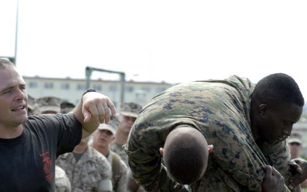 Headquarters Marine Corps introduces new combat fitness test to Marines in Okinawa
