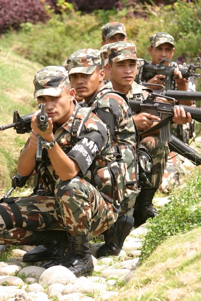 Nepalese, U.S. Military policemen from Okinawa share tactics