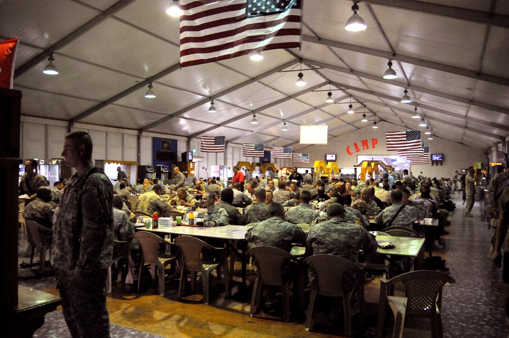 Home away from home: Warhorse Soldiers enjoy quality of life at Camp Echo