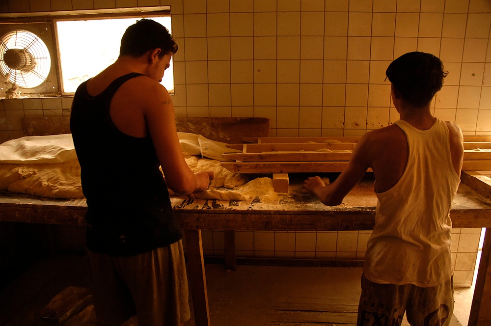 Taji Bakery Works the Dough