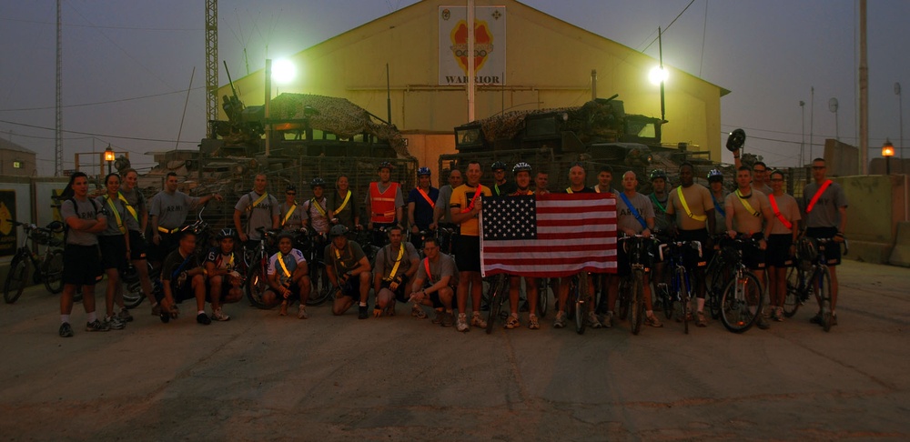 32 Soldiers participate in Honolulu Century Ride in Iraq