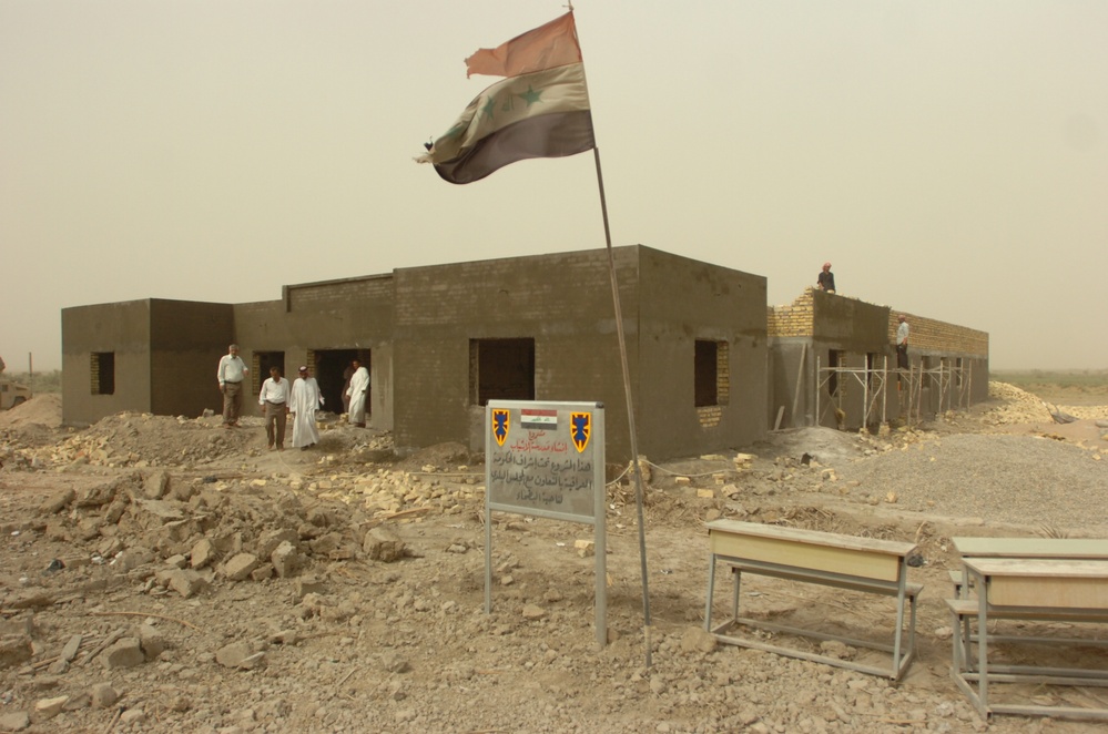Local Iraqi School Undergoes Reconstruction