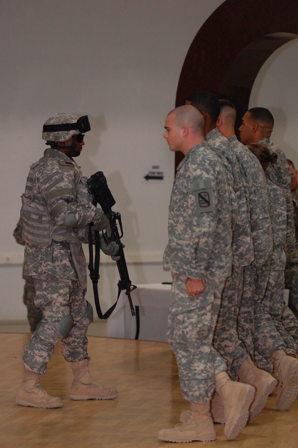 Battalion holds final NCO Induction ceremony in Iraq