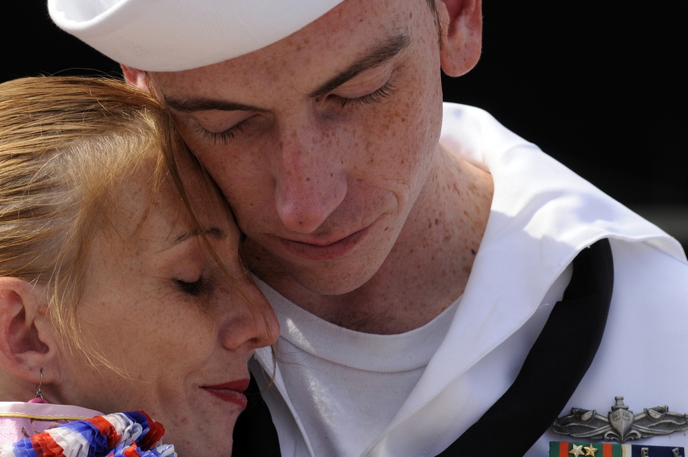 Warm embrace in Japan