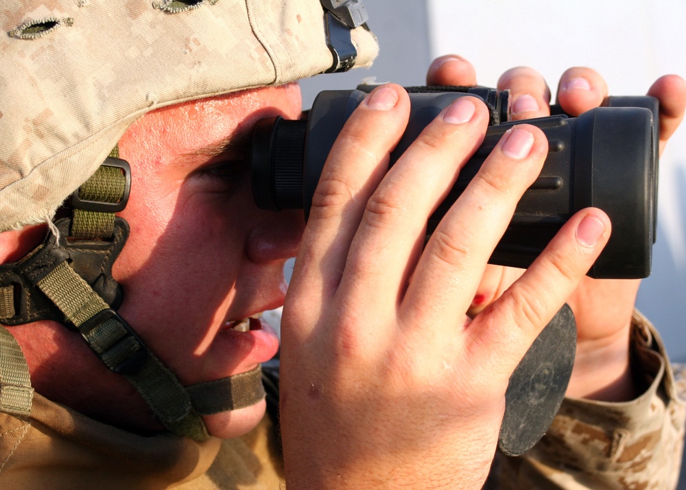 Scanning the Horizon Aboard USS San Antonio