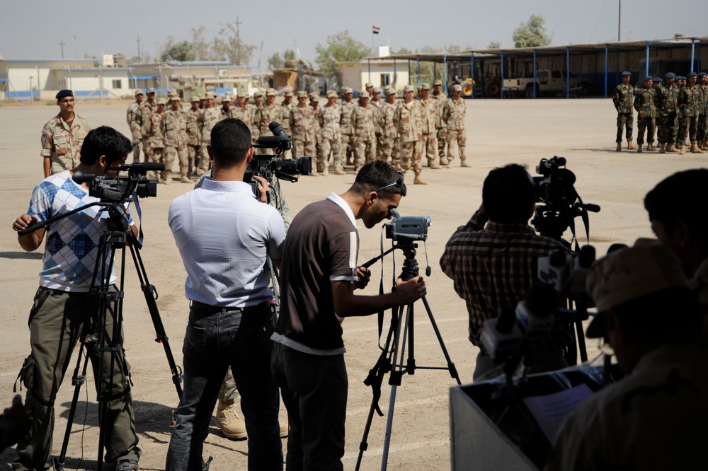 Iraqi Air Force Warrant Officers Graduate at Al Taji Air Base