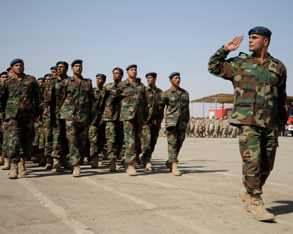 Iraqi Air Force Warrant Officers Graduate at Al Taji Air Base