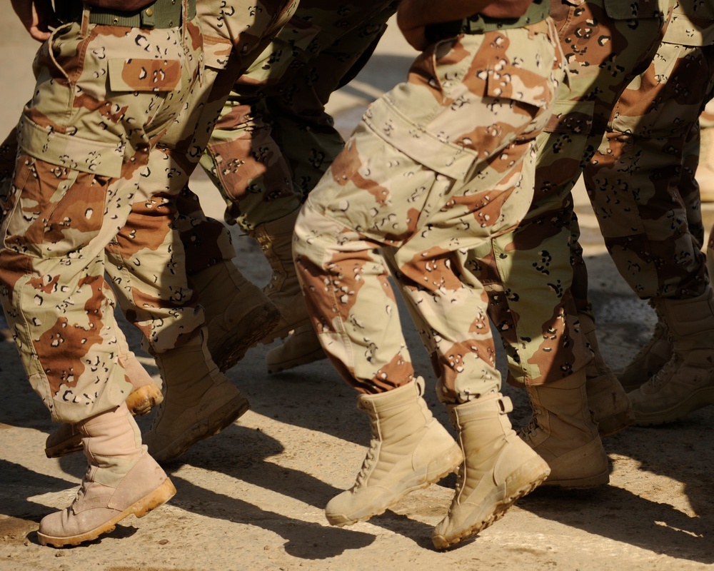 Iraqi Air Force Warrant Officers Graduate at Al Taji Air Base