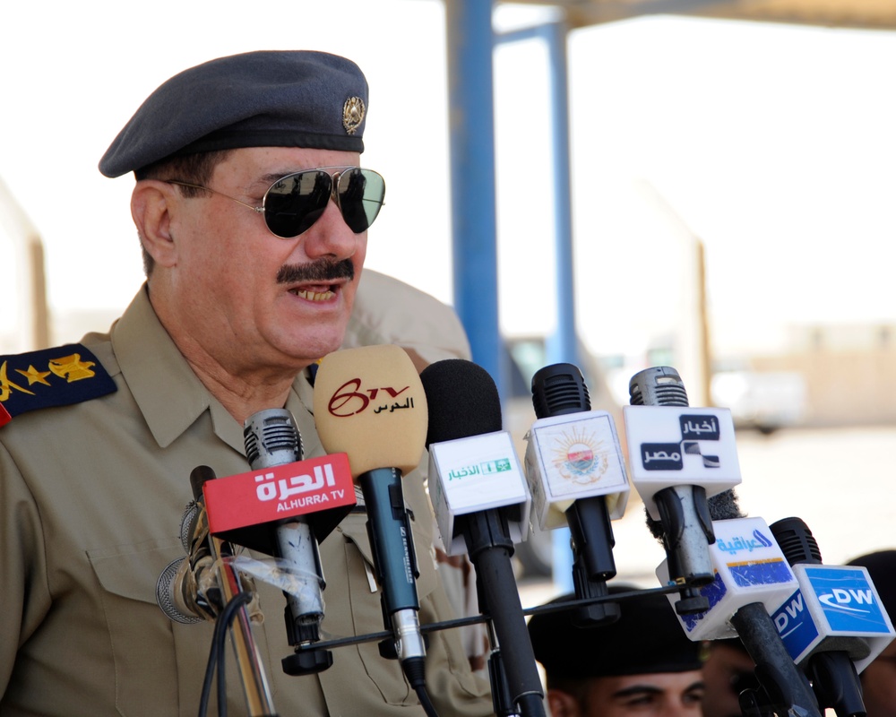 Iraqi Air Force Warrant Officers Graduate at Al Taji Air Base