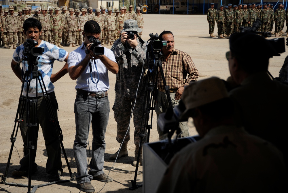 Iraqi Air Force Warrant Officers Graduate at Al Taji Air Base