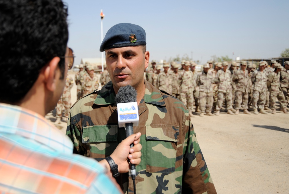 Iraqi Air Force Warrant Officers Graduate at Al Taji Air Base