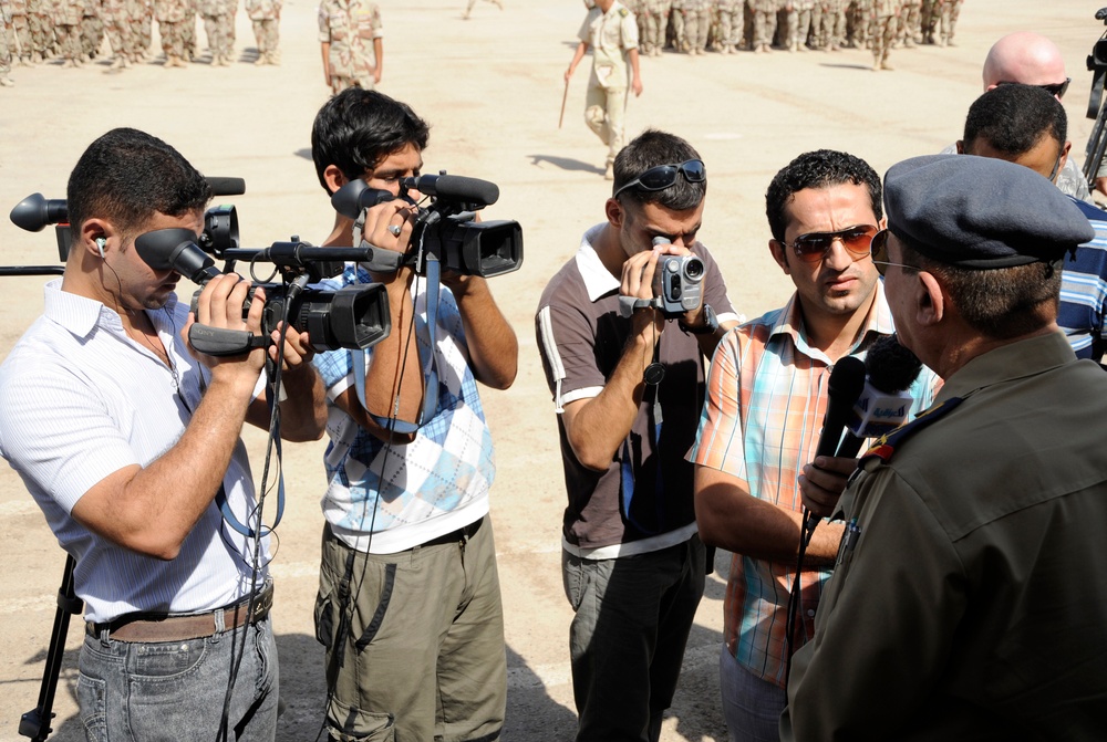 Iraqi Air Force Warrant Officers Graduate at Al Taji Air Base