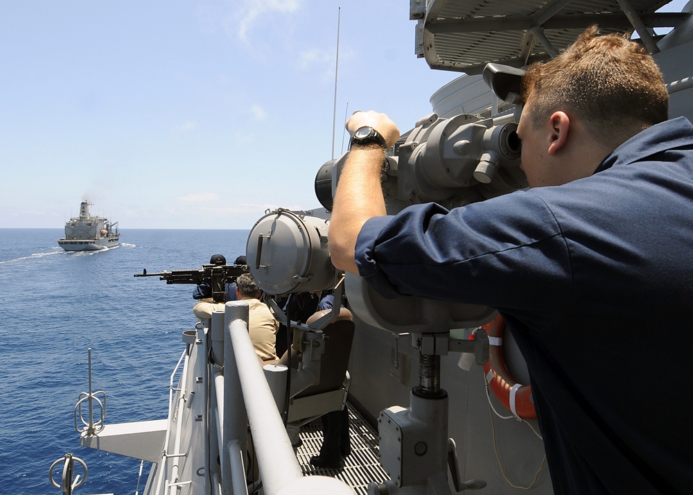 The 'Big Eyes' aboard USS Vella Gulf