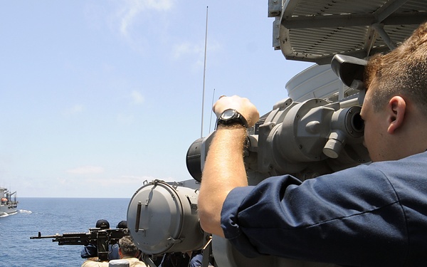 The 'Big Eyes' aboard USS Vella Gulf