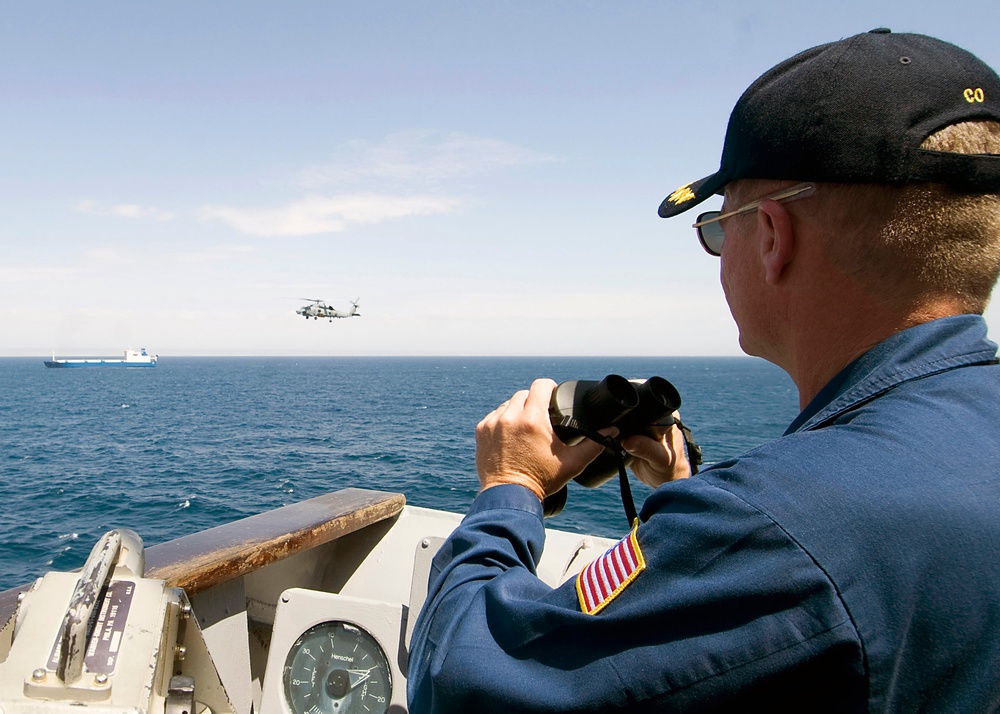 The 'Big Eyes' aboard USS Vella Gulf