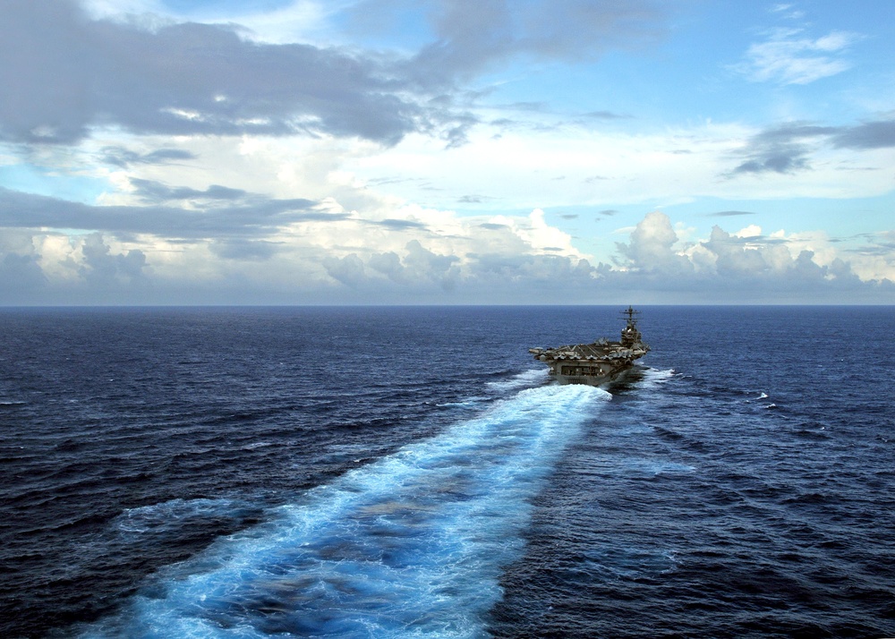 Pacific crossing for the USS Abraham Lincoln