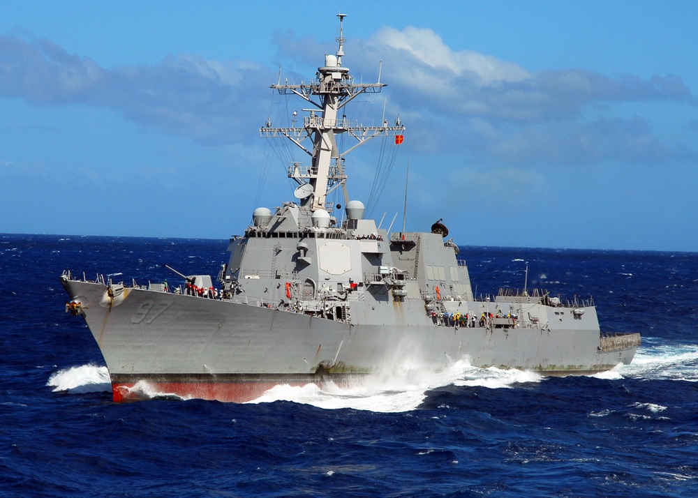 Vertical replenishment in Indian Ocean