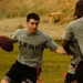 Oklahoma native tries out Iraq football field