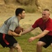 Oklahoma native tries out Iraq football field