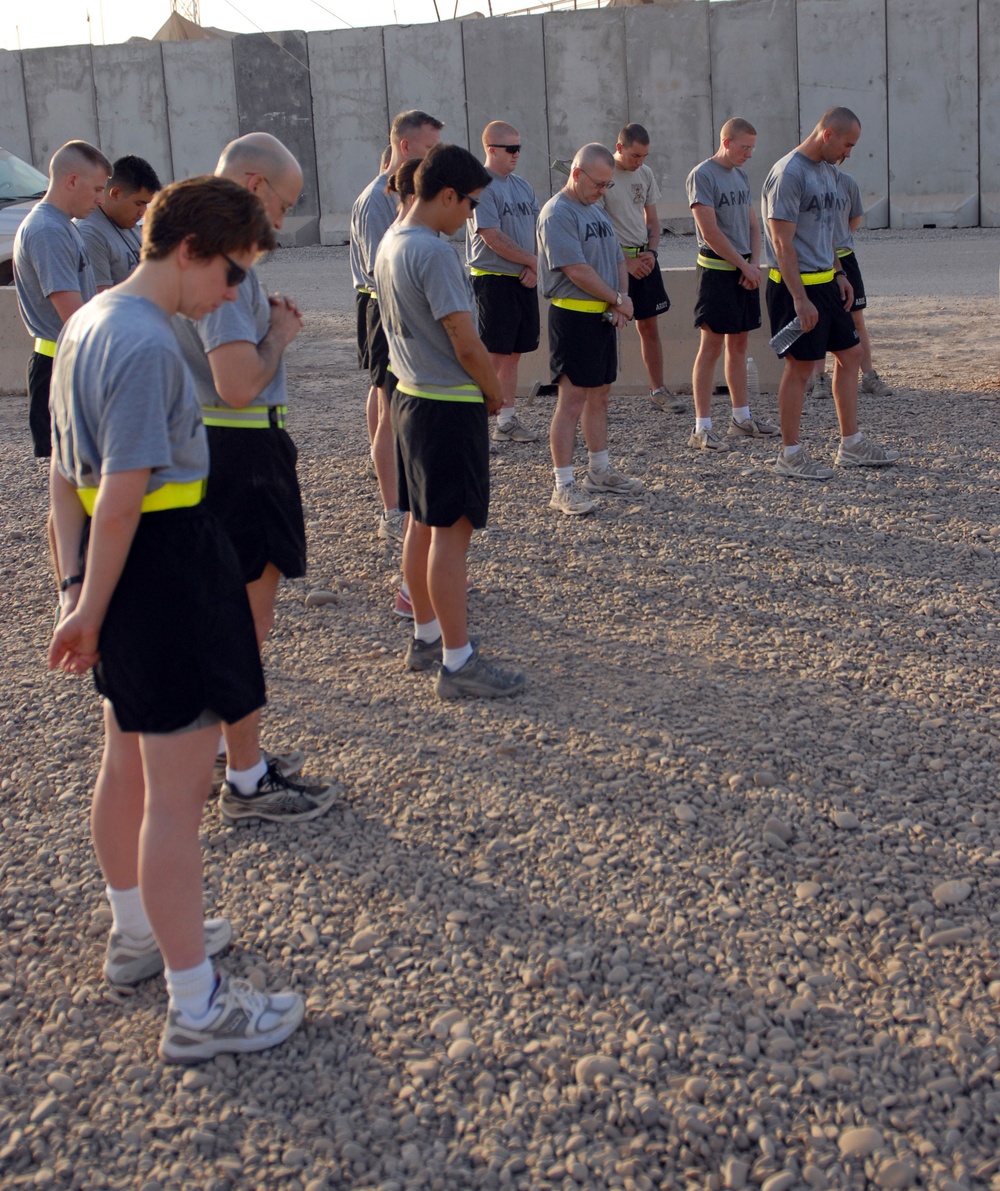 Fourth of July festivities on Forward Operating Base Warhorse
