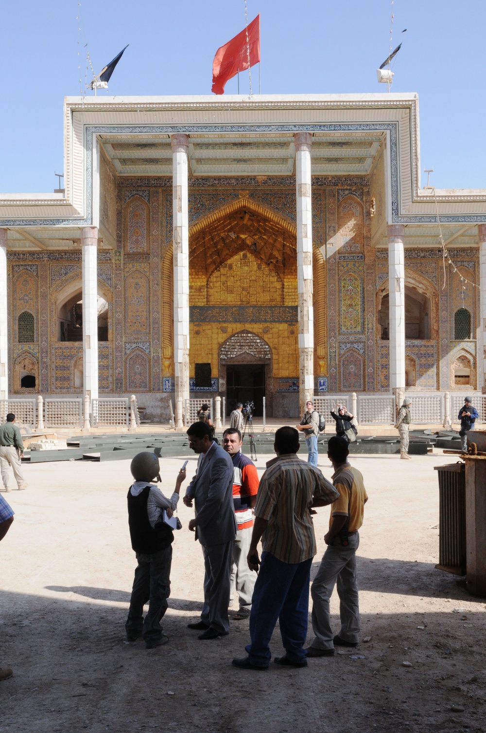 Morning prayers heard again in Samarra shrine amidst peace - Safest Ramadan since 2003 locals said