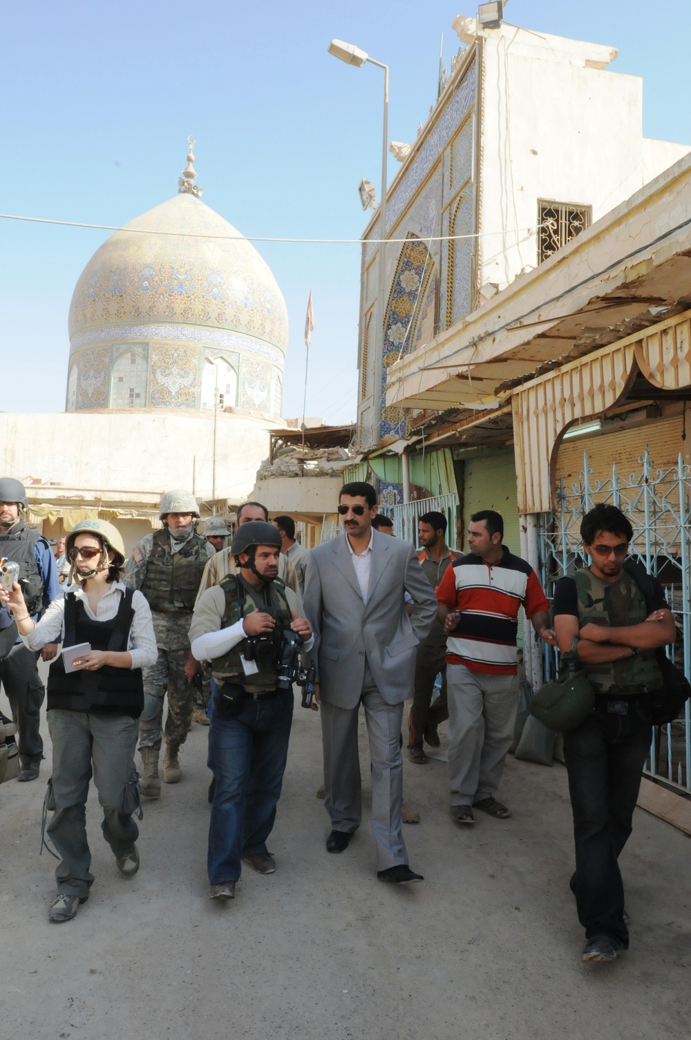 Morning prayers heard again in Samarra shrine amidst peace - Safest Ramadan since 2003 locals said