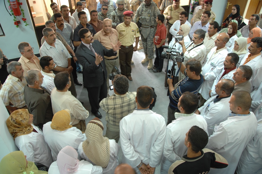 Hospital Opening in Diyala
