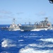 USS Peleliu replenishment in Indian Ocean