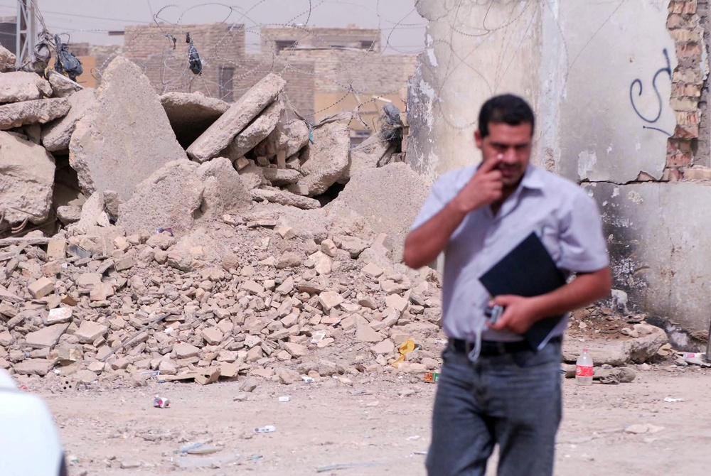 ISF, CF reestablishing 'rule of law' in Al Akad neighborhood