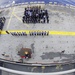 Award Ceremony on the Flight Deck