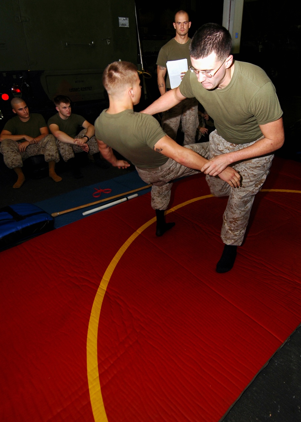 Practicing Martial Art Techniques