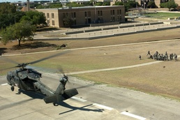Transportation Soldiers train on medevac