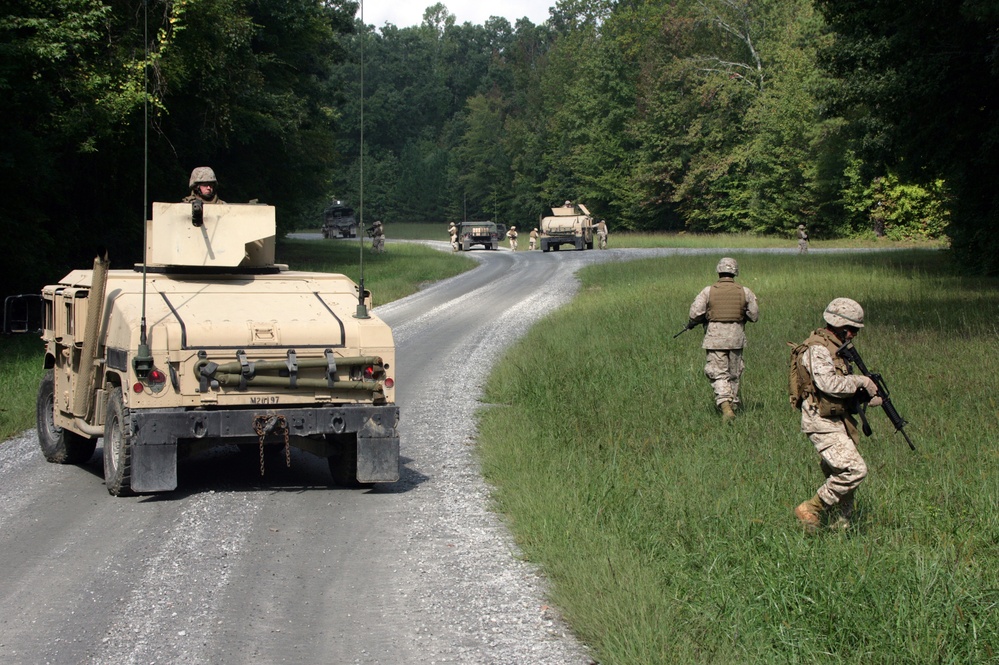 The Marines Have Landed ... at Fort Pickett