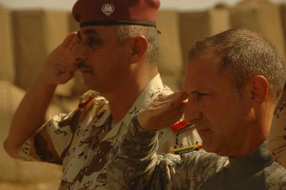 Patrol Base Shanghai transitions to Iraqis