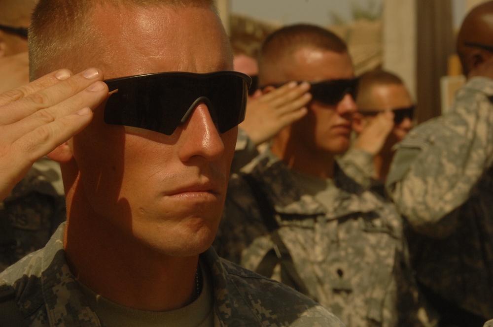 Patrol Base Shanghai transitions to Iraqis